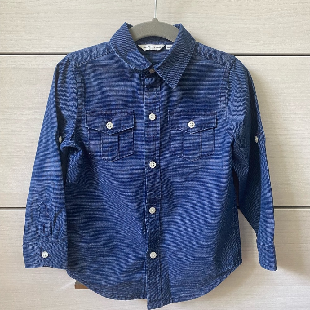 Janie and Jack long sleeve shirt
